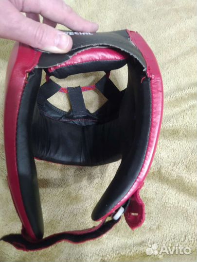 Боксерский шлем green hill размер L