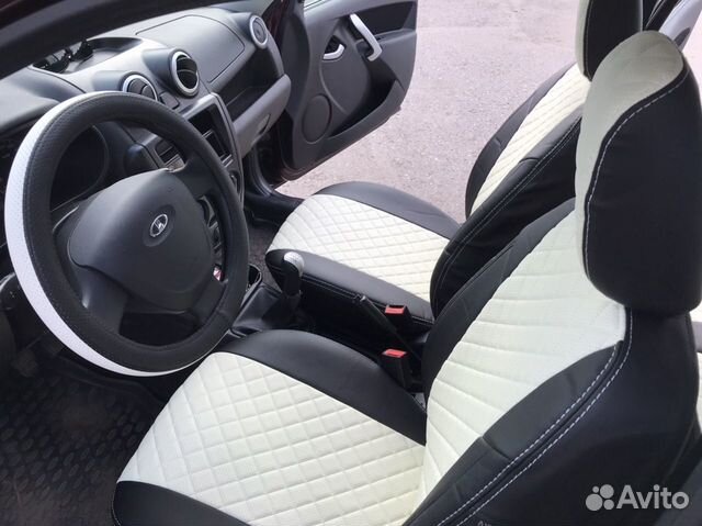 Авточехлы из Экокожи Лада Гранта