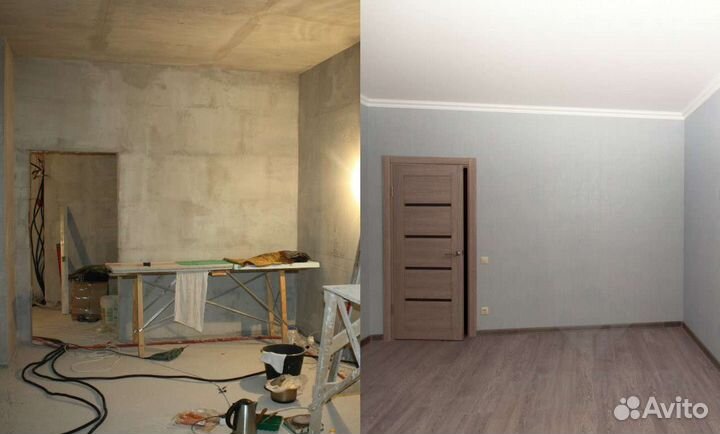 Ремонт и отделка квартир под ключ,выкладка кирпича