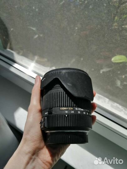 Объектив Sigma 18-125 мм для Pentax