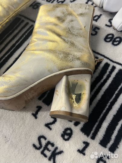 Maison Margiela Golden Deconstructed Boots Туфли