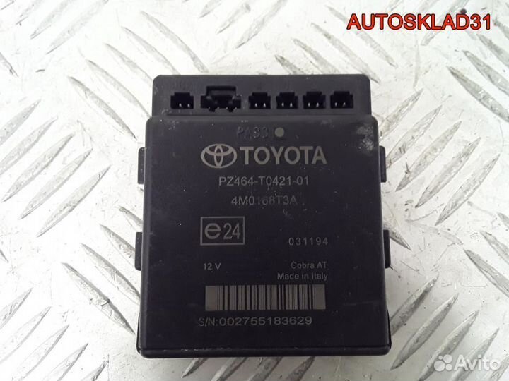 Блок парктроников Toyota Prius 4M0168T3A