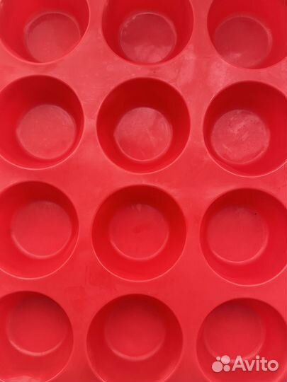 Силиконовые формочки для выпечки разной формы