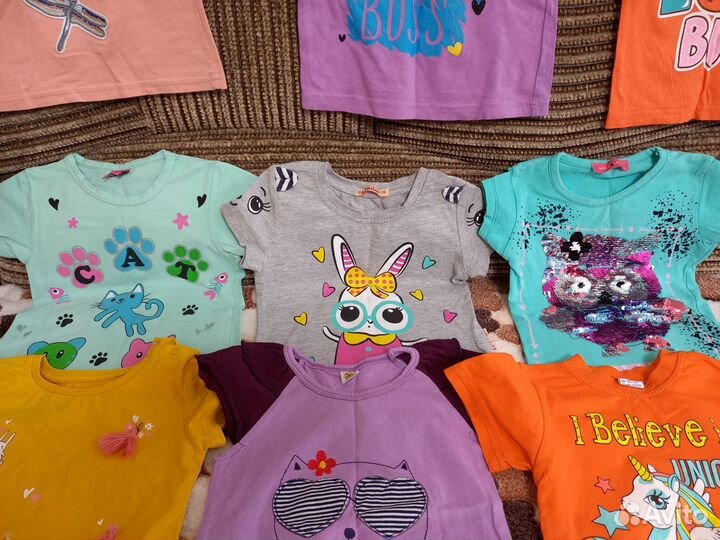 Футболка детская для девочки 92 98