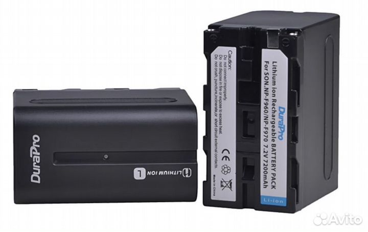 Аккумулятор sony NP-F960 NP-F970 7200mAh Новый