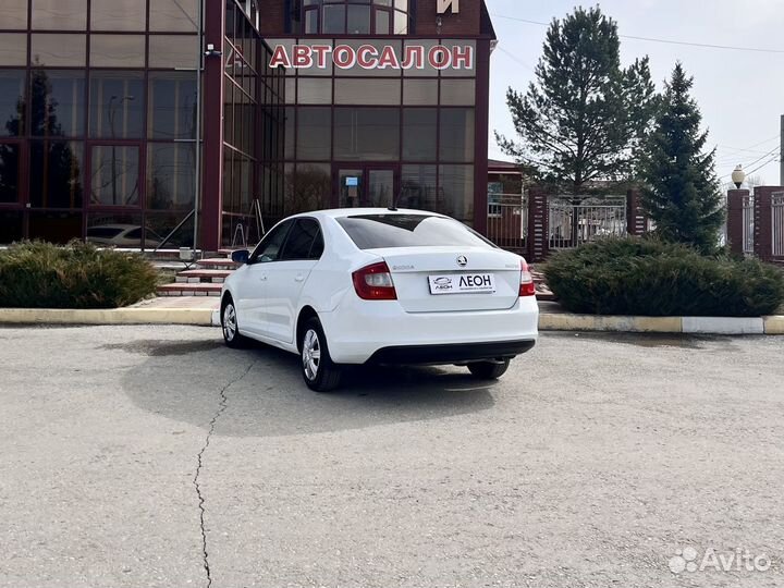 Skoda Rapid 1.6 МТ, 2018, 165 700 км