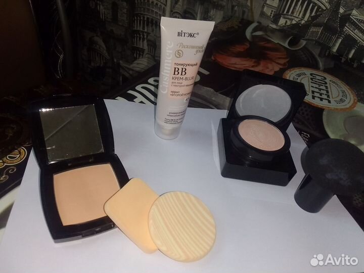 Пудра, крем