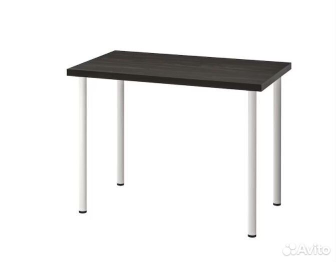 Стол рабочий, письменный Икеа 100х60 черный