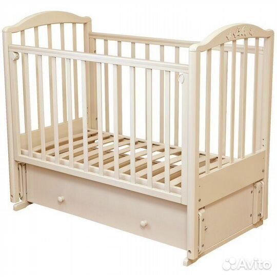 Кроватка Регина фирма Красная звезда с матрасом