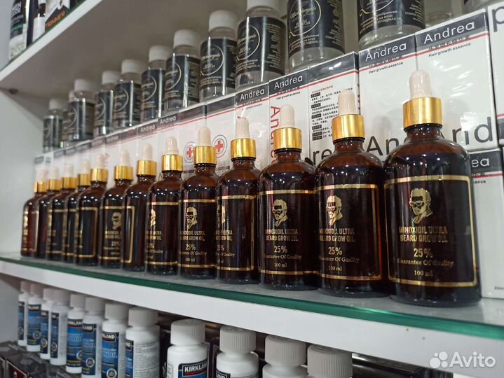 Миноксидил 25 ультра для роста бороды оригинал