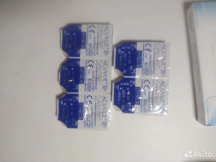 Продам контактные линзы - 0.5