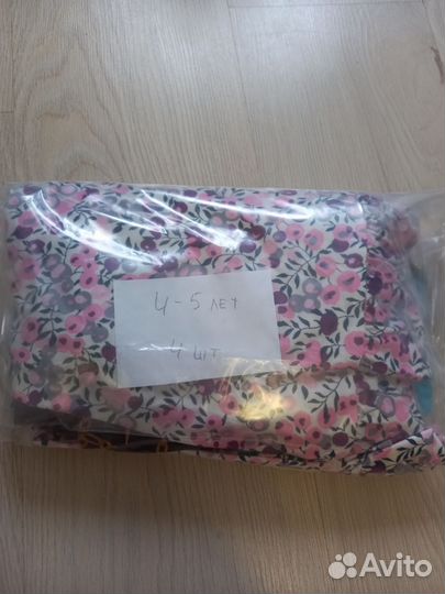 Пакет одежды для девочки 4-5 лет