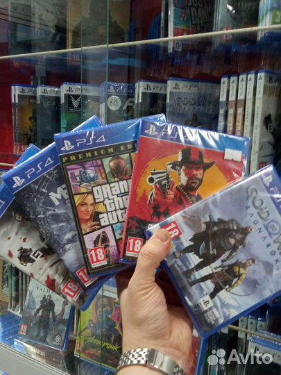 Лицензионные игры на PS4/PS5 (новые и б/у) (диски)