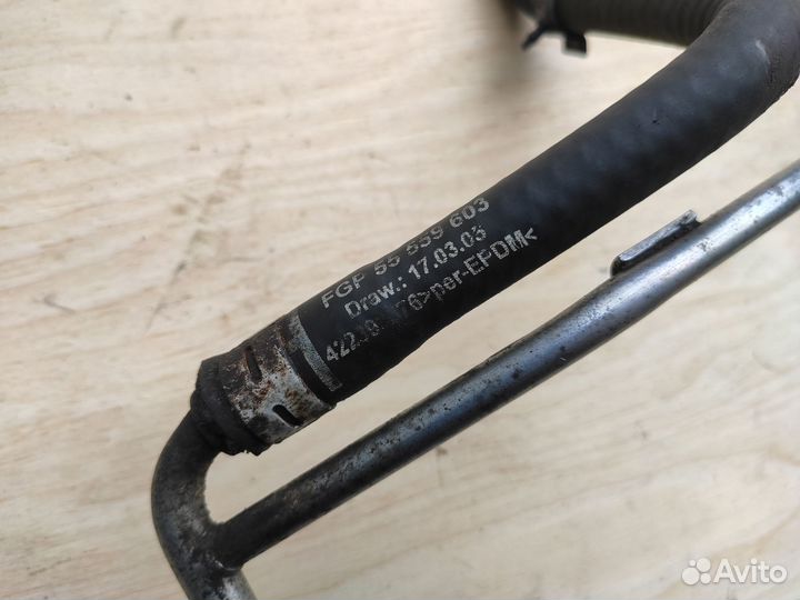 Трубка дегазация Z20LEH Z20LER Opel Astra H Zafira