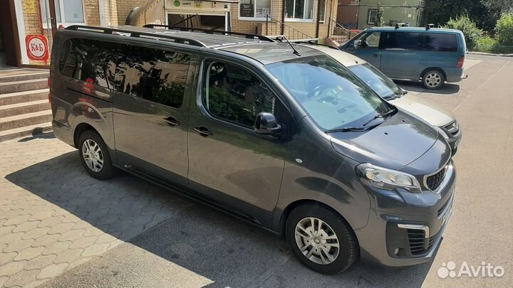 Рейлинги продольные на крышу Peugeot Expert