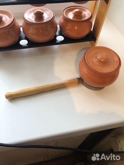 Горшочки для запекания керамические 6 штук