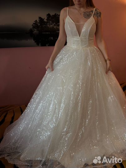 Свадебное платье 44 46