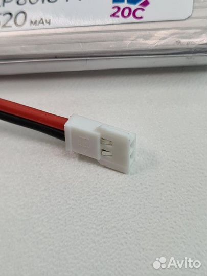 Аккумулятор ET LP801844-20CM 3.7В, 520мАч, Li-Pol