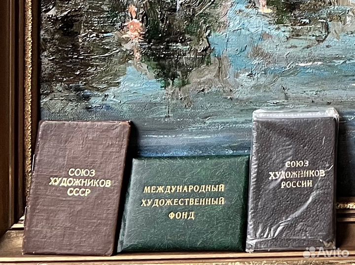 Картина маслом на холсте пейзаж