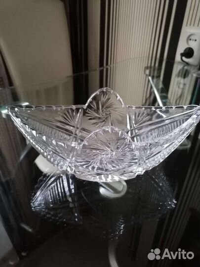 Хрустальный салатник