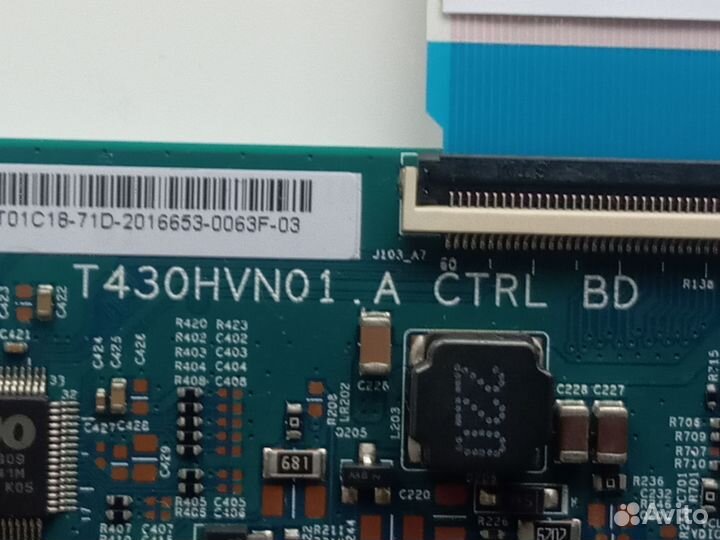 43T01-C09, T43HVN01.A ctrl BD