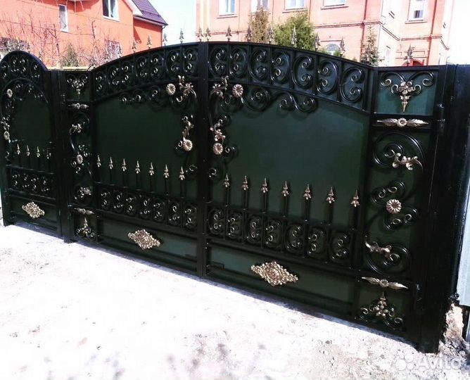 Кованые ворота