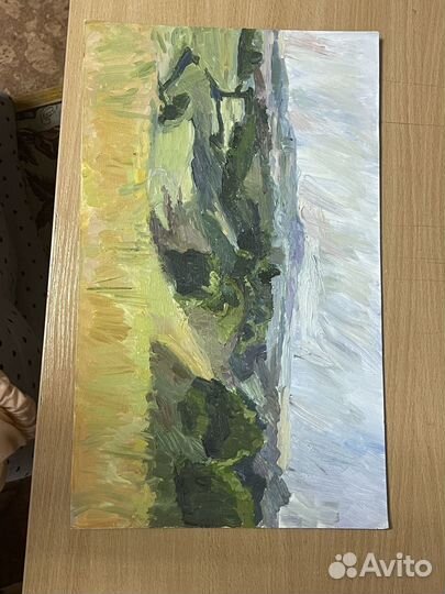 Этюд маслом