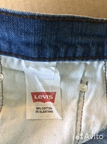 Джинсы levis 511 оригинальные