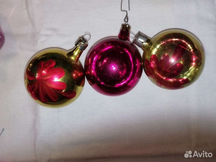 Елочные игрушки СССР советские 70-80х годов