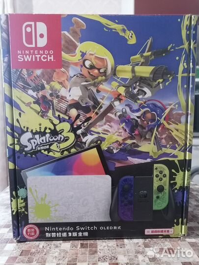 Продаётся Nintendo Switch Oled Spatoon 3 Edition