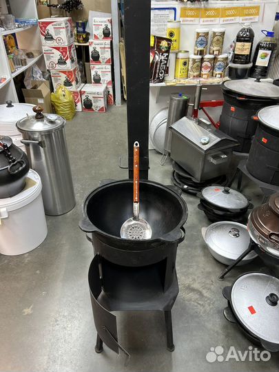 Печь с казаном