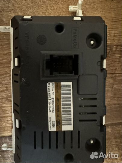 Накладка на торпеду форд фиеста мк6 с дисплеем