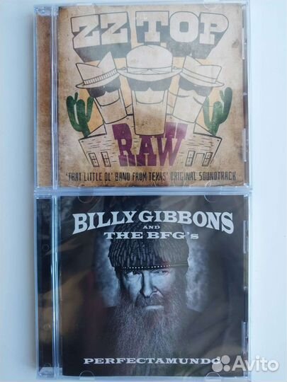 CD диски ZZ Top, Lynyrd Skynyrd