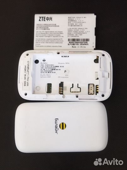 4G LTE Wi-Fi роутер Билайн ZTE MF90