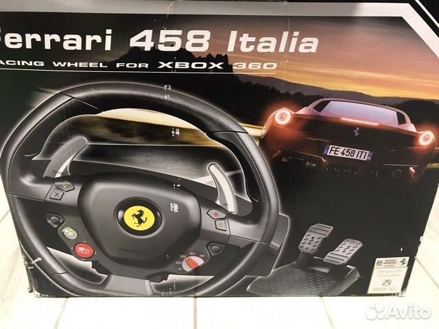 Руль thrustmaster Ferrari 458 italia xbox 360 купить в Санкт-Петербурге ...