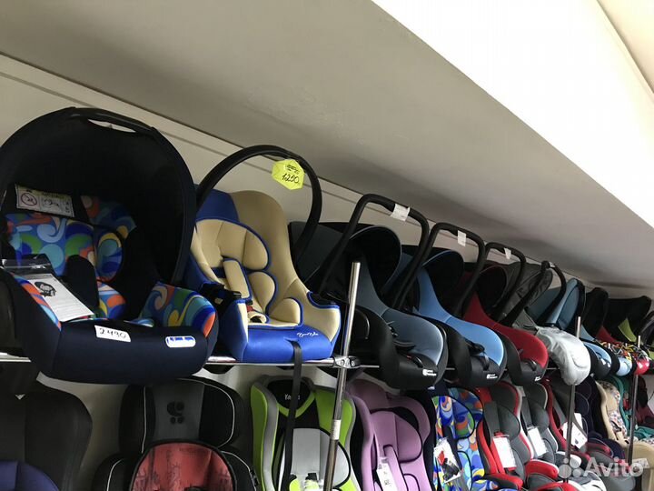 Автокресла 0-12лет Любые виды Много