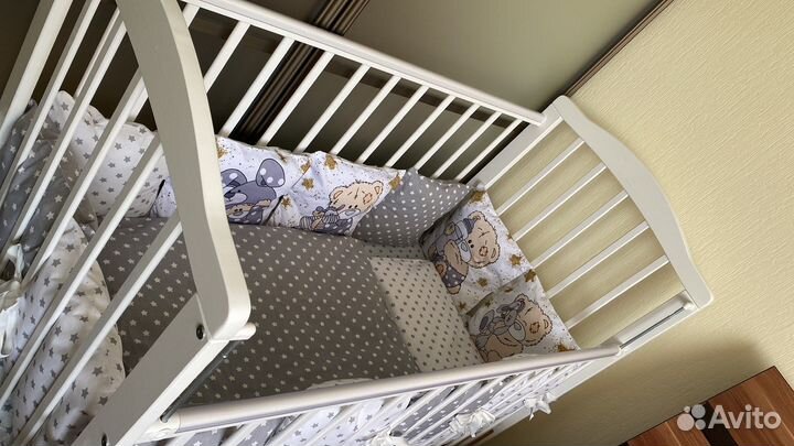 Бортики в кроватку