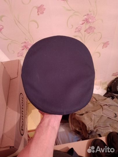 Фуражка офисная синяя размер 57.новая