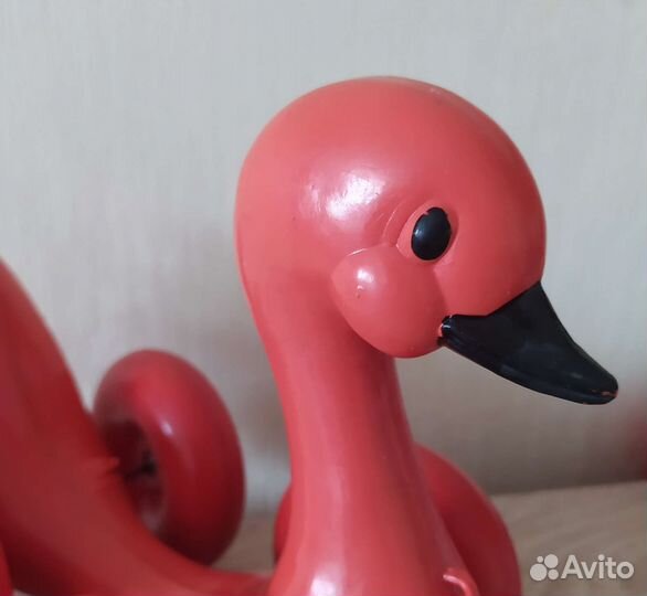 Игрушка лебедь (утка) СССР