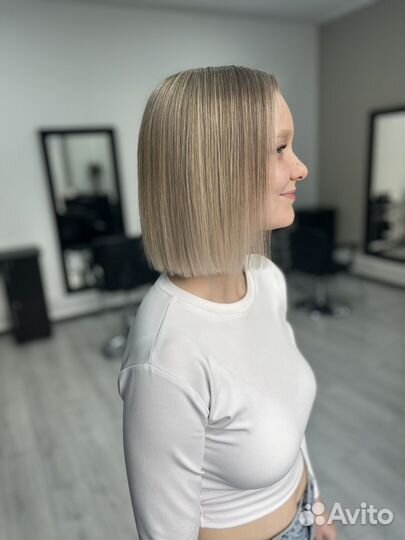 Модель на стрижку