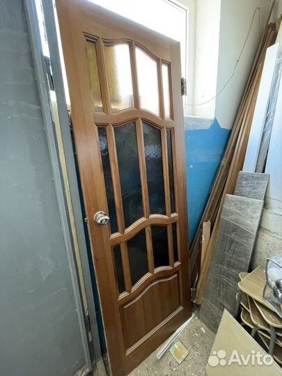 Дверь деревянная бу