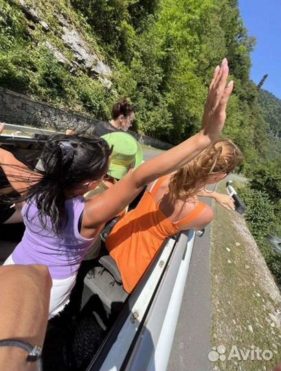 Абхазия экскурсий джип тур гегский водопад о.Рица