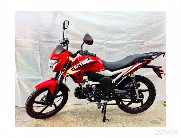 Мопед Alpha LUX GEN3 красный