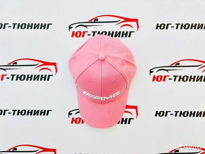 Бейсболка AMG светло-розовая