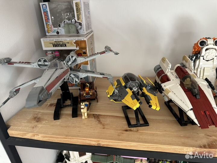 Lego star wars дизайнерские корабли и др