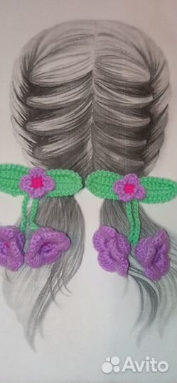 Резинки для волос ручной работы