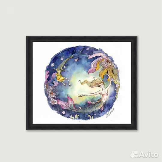 Русалки Рисую сказочных существ на заказ