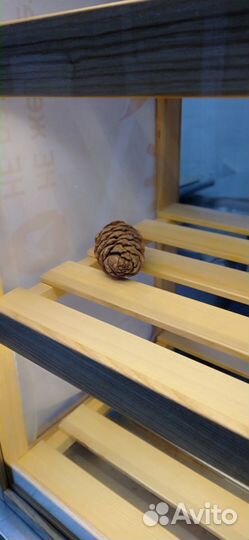 Витрина под выпечку настольная дуб 400 х 360 х 700