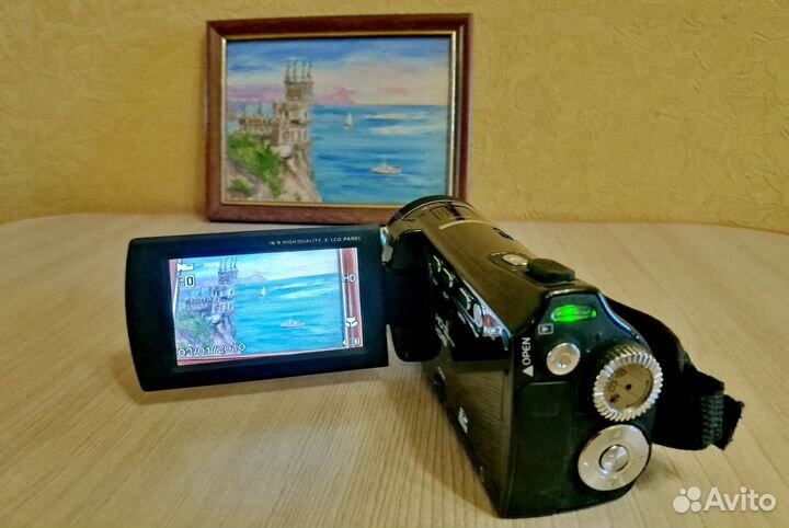 Видеокамера Panasonic NV-S250EN и Sony HDR-CX550E