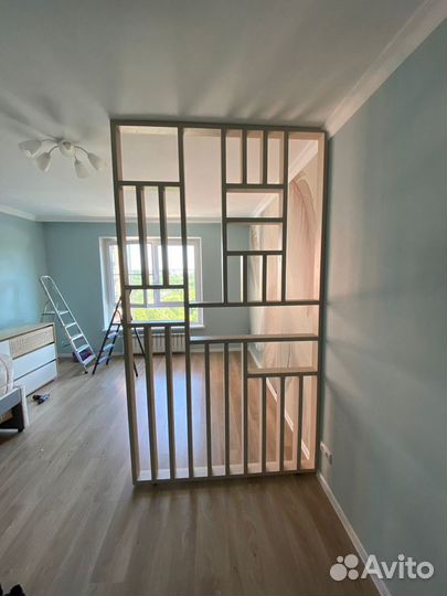 Перегородка из реек